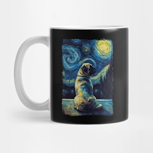 Pug Starry Night Mug